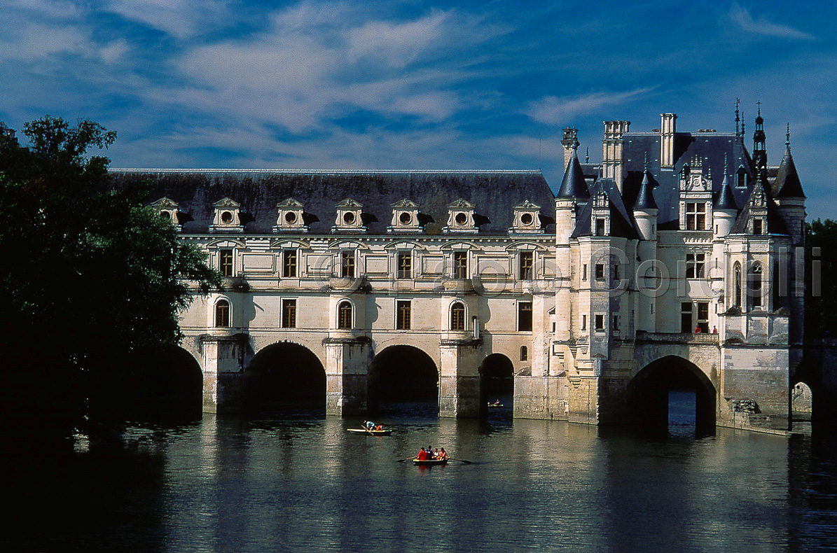 Chanonceau Castle, Loire Valley, France
 (cod:France 26)